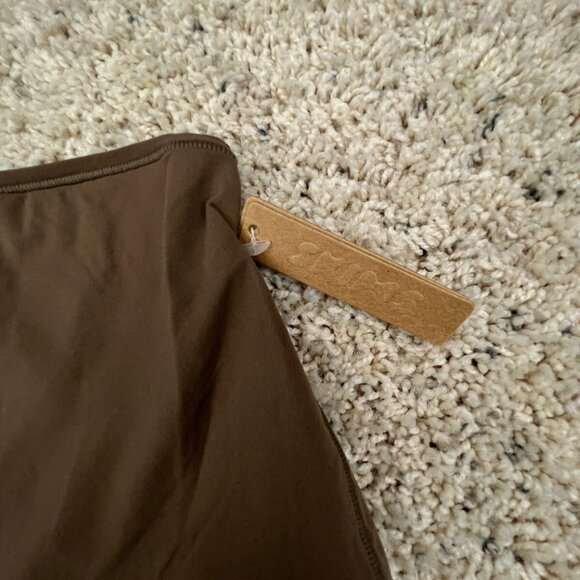 Skims Panties Naked Cheeky Hipster Oxide Stretchy NWT Beige Brown Stretch SZ 2X - Picture 4 of 6